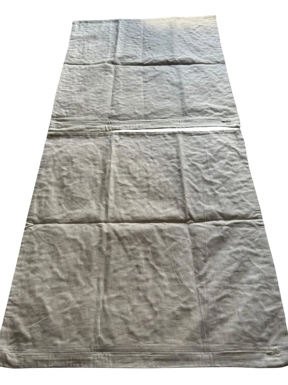 Pottery Barn 2 Textured Cotton Linen Boho Pillow Cover Set 24x24 Zip Closure